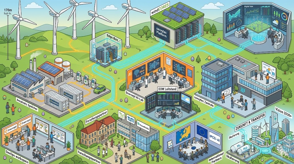 Enercept Ökosystem – Wimmelbild